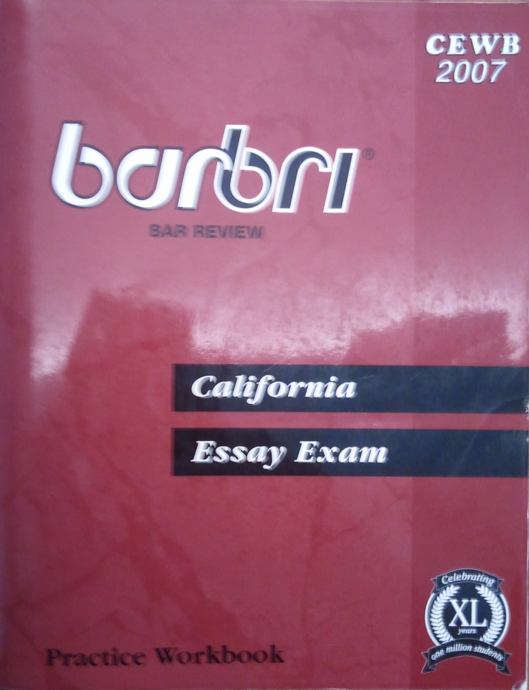 California bar essay preparation