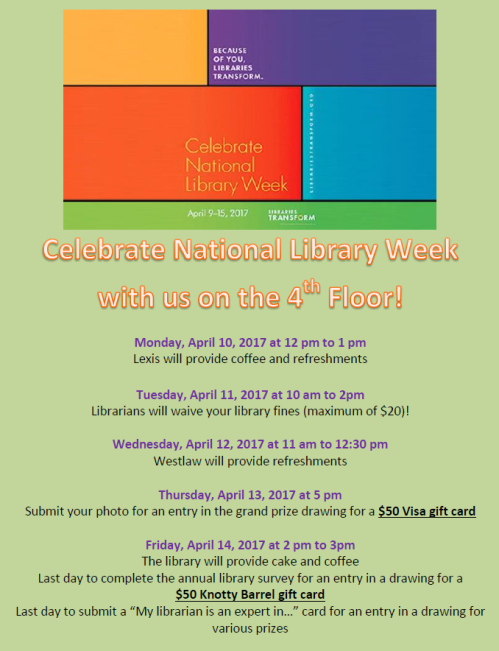 library week 2017